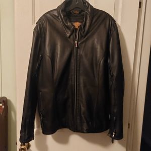 Genuine Leather Motorcycle Jacket